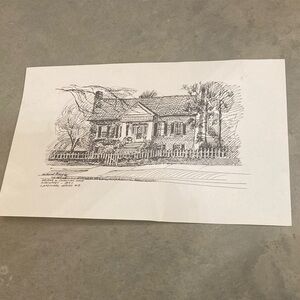 Fine art print. Northport AL George Christian home  Black and White Home series